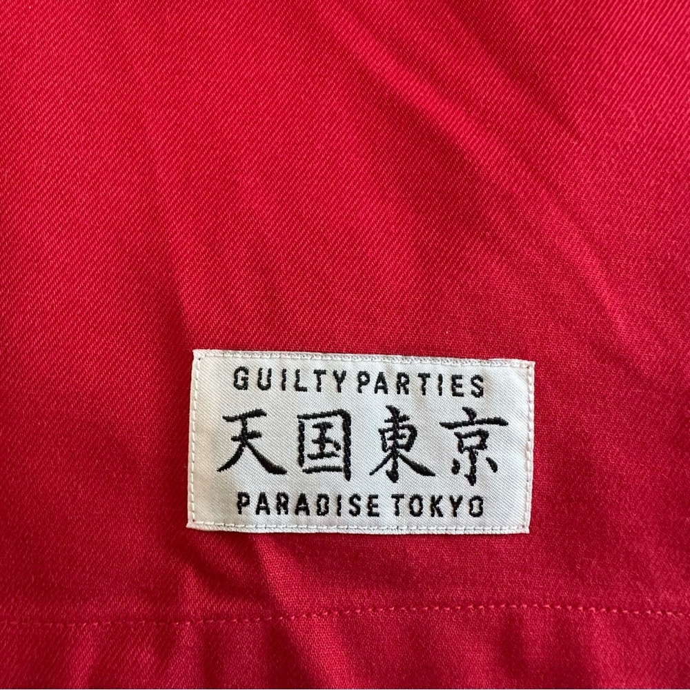Outragedon The guilty parties Red and White Men's Shirt - Picture 12 of 13